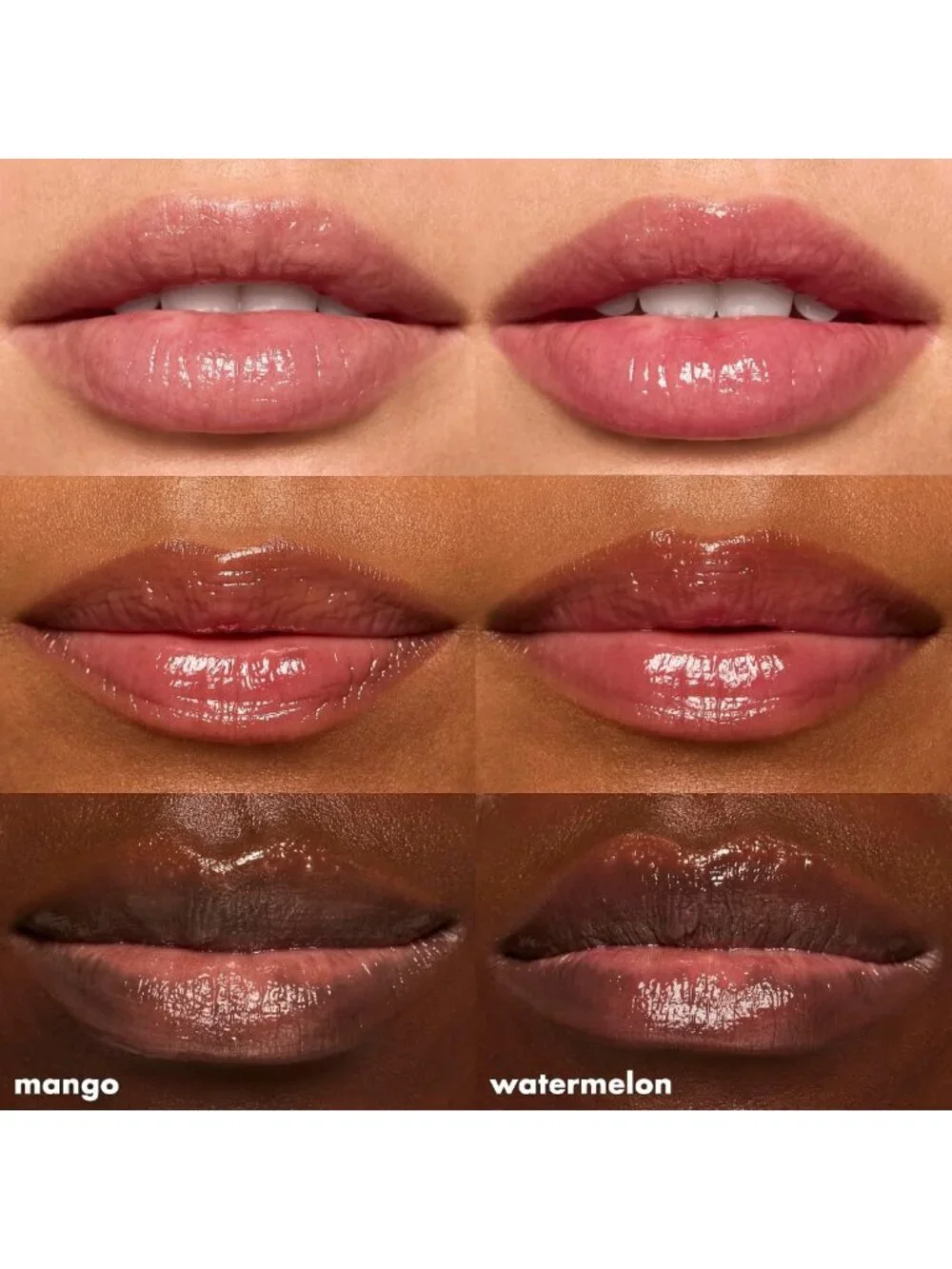 Moisturizing Lip Balm Duo - Mango & Watermelon Flavors, Hydrating & Nourishing